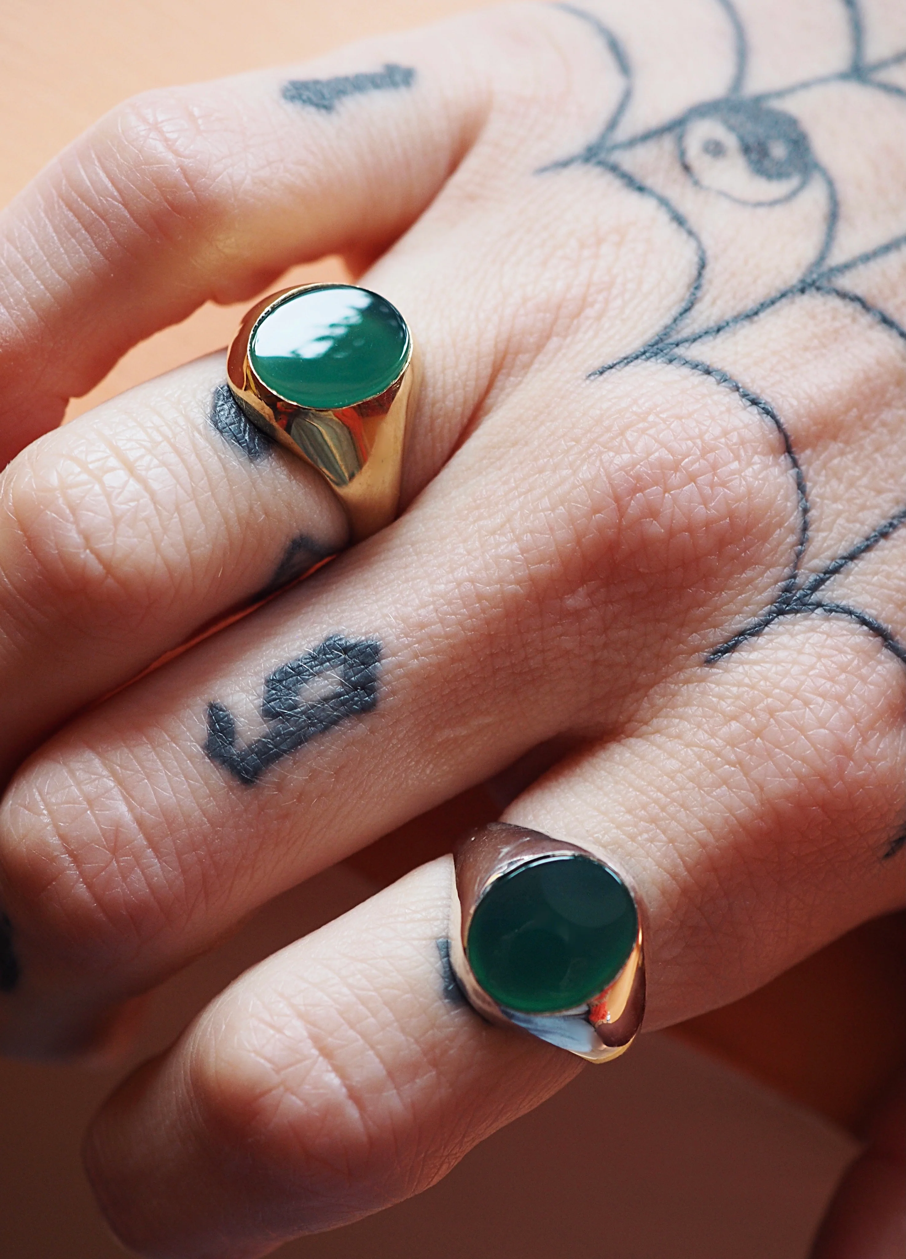 Green Agate Signet - Image 3